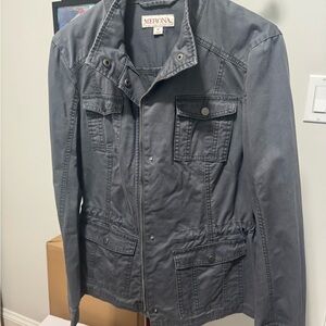 Merona Charcoal Utility Jacket for Women